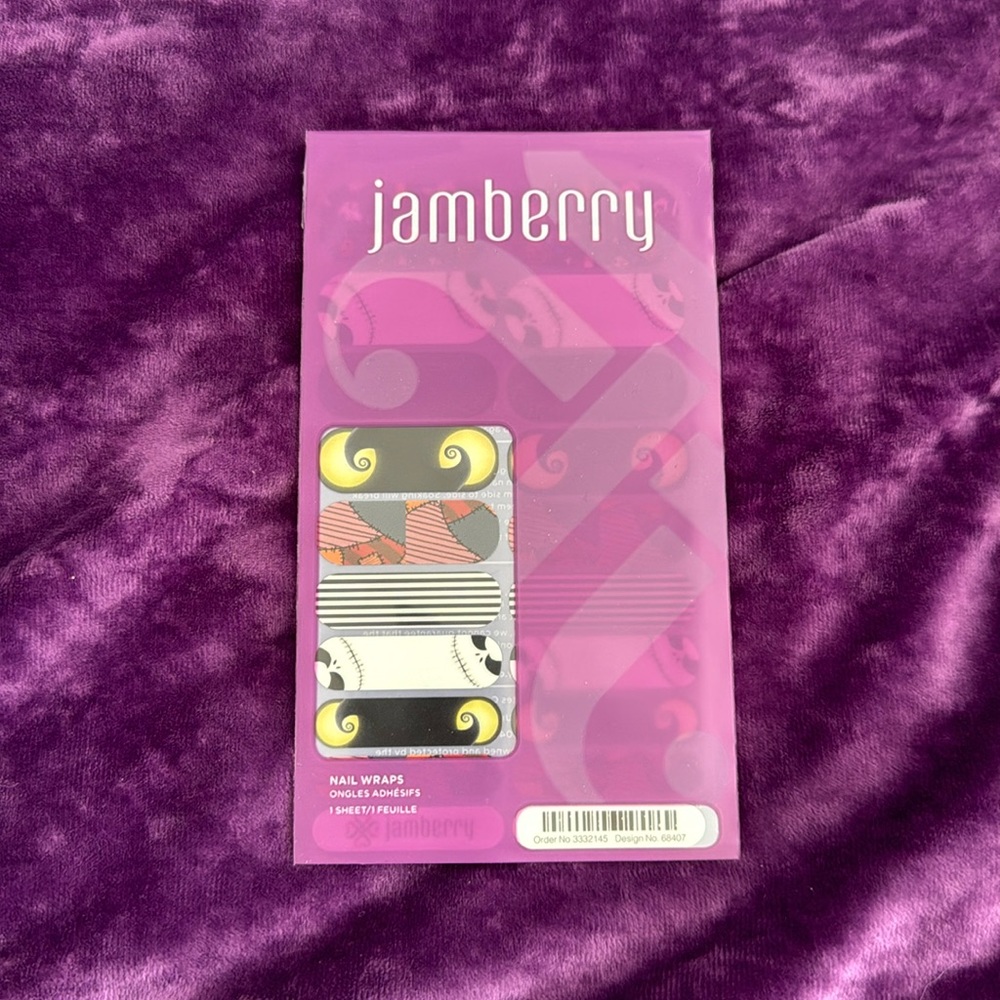 NWT - Jamberry - Nightmare Before Christmas, CUSTOM nail decals